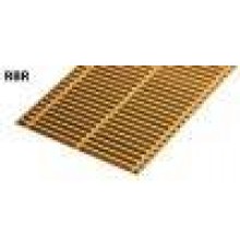 Комплектующие приборов отопления Решетка Gekon RBR L149.0 W17.0 GRIL0.17.0RBR149.0/TE
