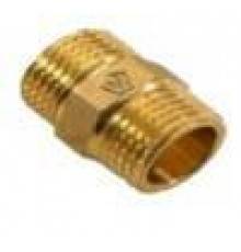 Фитинги резьбовые Ниппель НР латунный 11/4 Gekon GK 506 000114
