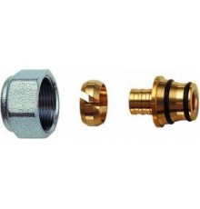 Фитинги цанговые Концовка для пластиковых труб, М24х19, 17х2 FAR FC 6052 15043