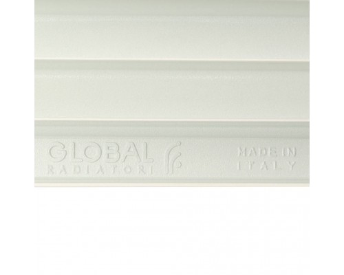 Радиатор алюминиевый Global ISEO 500 14 секций боковое подключение (белый RAL 9010) IS05001014 (IS05001014)