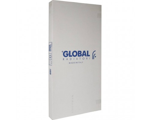 Радиатор алюминиевый Global ISEO 500 14 секций боковое подключение (белый RAL 9010) IS05001014 (IS05001014)