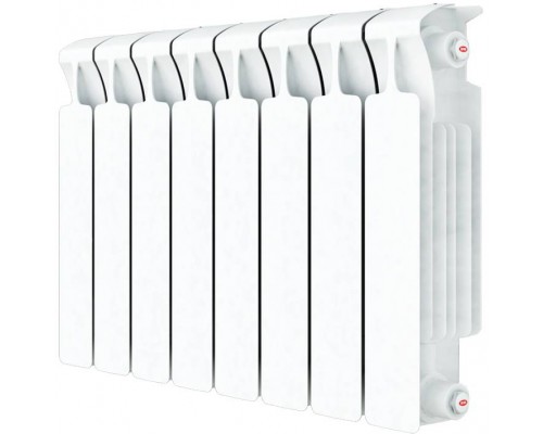 Радиатор биметаллический RIFAR MONOLIT VENTIL 500 MVR 4 секций нижнее правое подключение (белый RAL 9016) 3RM50.VR-4 (3RM50.VR-4)