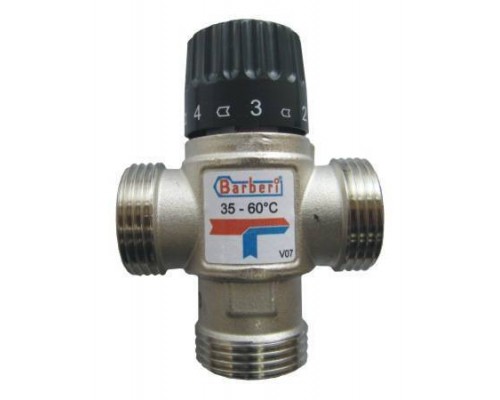 BARBERI  Термостатический смесительный клапан 3/4   резьба (V07M20NAB)