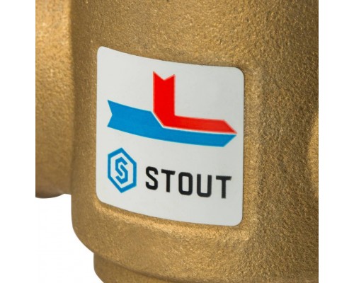 STOUT SVM-0030 Термостатический смесительный клапан G 1)4 1/4 НР 55°С (SVM-0030-325504) STOUT SVM-0030 Термостатический смесительный клапан G 1)4 1/4 НР 55°С (SVM-0030-325504)