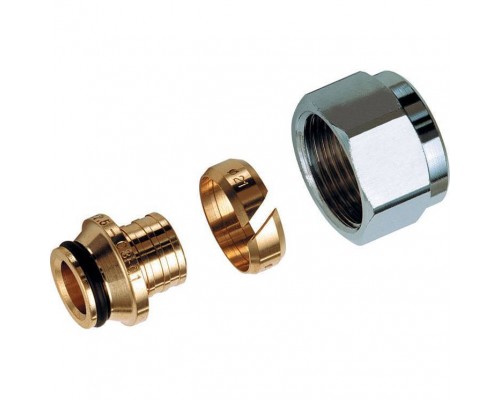 Концовка евроконус FAR для труб PEX 16х2, с накидной гайкой 1/2 (FC 6075 581007) Концовка евроконус FAR для труб PEX 16х2, с накидной гайкой 1/2 (FC 6075 581007)
