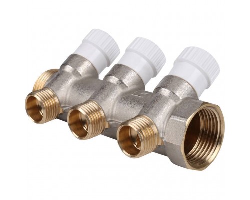 Коллектор распределительный STOUT 1 , 3 отвода 1/2 (SMB 6851 011203)