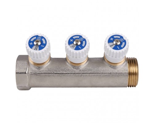 Коллектор распределительный STOUT 1 , 3 отвода 1/2 (SMB 6851 011203)