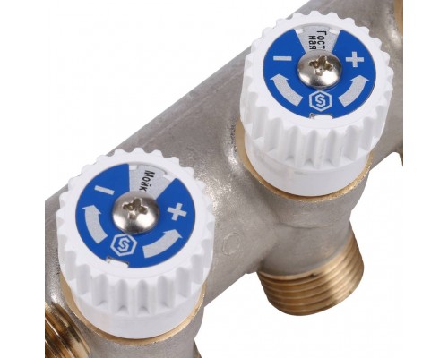 Коллектор распределительный STOUT 1 , 3 отвода 1/2 (SMB 6851 011203)