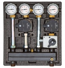 Насосно-смесительный модуль Meibes Kombimix 2UK с насосом Grundfos UPM3 70 M26103.3RU (M26103.3RU)