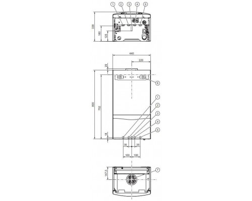 Газовый настенный котел Vaillant turboTEC plus VUW 242/5-5 (Н RU/VE), 24 кВт (0010015263) Газовый настенный котел Vaillant turboTEC plus VUW 242/5-5 (Н RU/VE), 24 кВт (0010015263)