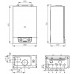 Mizudo MTT CB.002.0203.0006 (БП-00002081) MIZUDO MAESTRO GEM M24T (24 кВт, 2 Т/О) OPT WiFi черная панель (CB.002.0203.0006)