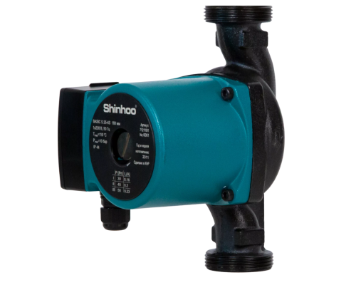 Насос циркуляционный BASIC S 32-4S 230V 180мм SHINHOO /256/ Насос циркуляционный BASIC S 32-4S 230V 180мм SHINHOO /256/