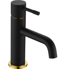 Смеситель для раковины Boheme Uno 461-BG black gold