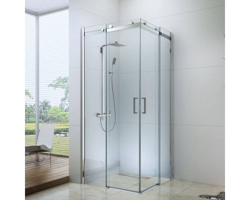 Душевой уголок Berges Gelios 061022 90х90, профиль хром сильвер