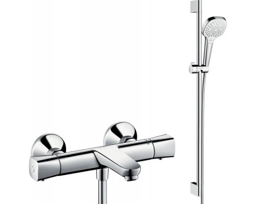 Термостатический смеситель Hansgrohe Ecostat universal 13123000 + Душевой гарнитур Hansgrohe Croma Select E Multi 26590400 Термостатический смеситель Hansgrohe Ecostat universal 13123000 + Душевой гарнитур Hansgrohe Croma Select E Multi 26590400