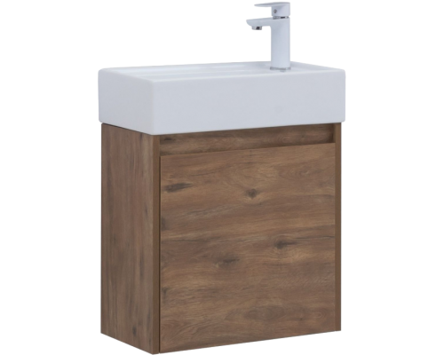 Тумба с раковиной Aquanet Nova Lite 50 дуб рустикальный