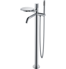 Напольный смеситель для ванны с душем Boheme Stick 129-CRCR.2 chrome touch chrome
