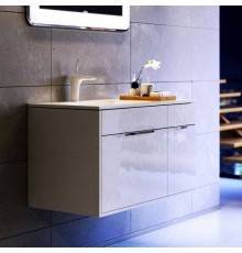 Тумба с раковиной Aqwella 5 stars Malaga 90 L белая