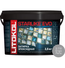 Затирка для плитки Litokol Starlike Evo S.110 grigio perla