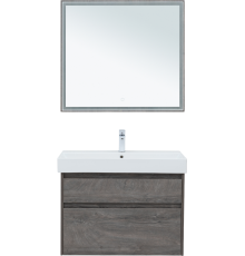 Мебель для ванной комнаты Aquanet Nova Lite 85 дуб рошелье, 2 ящика
