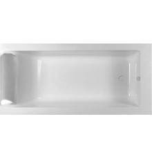 Ванна из искусственного камня Marmo Bagno Ницца 180x80 см, с ножками, с подголовником
