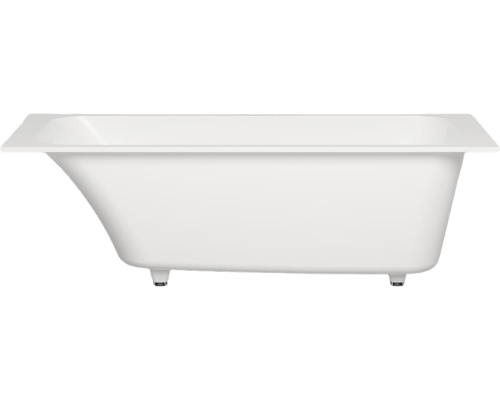 Ванна из искусственного камня Salini Orlanda Kit S-Stone 180x80 см, с ножками, со сливом-переливом, матовая