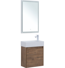 Мебель для ванной комнаты Aquanet Nova Lite 50 дуб рустикальный