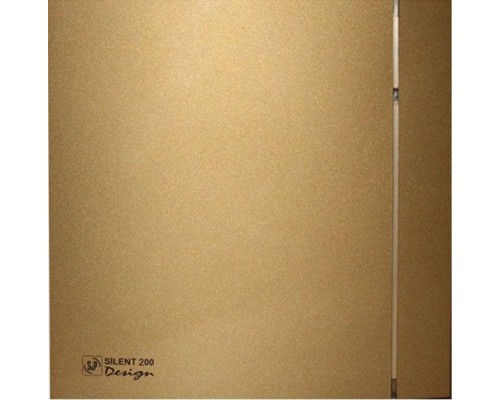 Вытяжной вентилятор Soler Palau Design Silent 200 CZ Design-4C gold 5 сменных полосок
