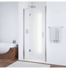 Душевая дверь в нишу Vegas Glass AFP TUR NOVO h1890 110 08 10 L профиль глянцевый хром, стекло сатин