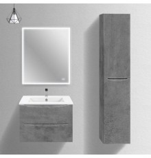 Мебель для ванной комнаты Vincea Mia Slim 70, 2 ящика, бетон