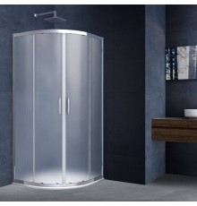 Душевой уголок Vincea Alpha VSQ-3AL900MT 90x90, профиль хром, стекло текстурное