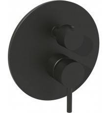 Смеситель для ванны с душем Paffoni Light LIG018NO С ВНУТРЕННЕЙ ЧАСТЬЮ