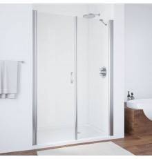 Душевая дверь в нишу Vegas Glass EP-F-2 135 08 01 L профиль глянцевый хром, стекло прозрачное