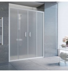 Душевая дверь в нишу Vegas Glass Z2P 170 01 10 профиль белый, стекло сатин