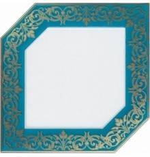 Декор Kerama Marazzi Клемансо глянцевый бирюзовый