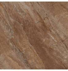 Керамогранит Kerama Marazzi Риальто 60х60 коричневый светлый, лаппатированный