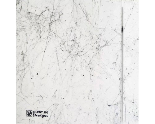 Вытяжной вентилятор Soler Palau Design Silent 100 CZ Design-4C marble white 5 сменных полосок