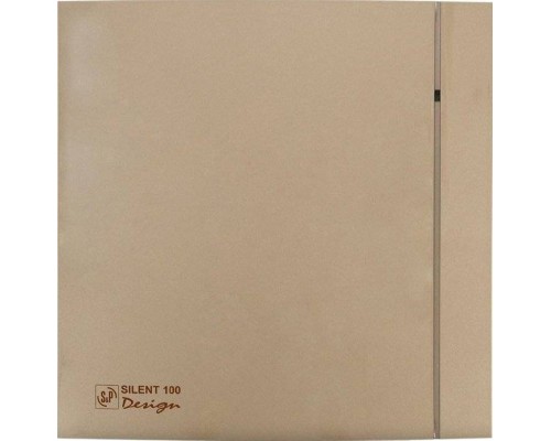 Вытяжной вентилятор Soler Palau Design Silent 100 CRZ Design-4C champagne 5 сменных полосок
