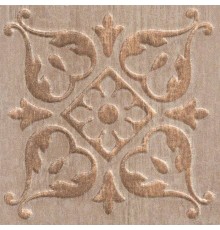 Вставка Kerama Marazzi Браш Вуд STG\A482\SG1550 матовая 9,9х9,9 беж