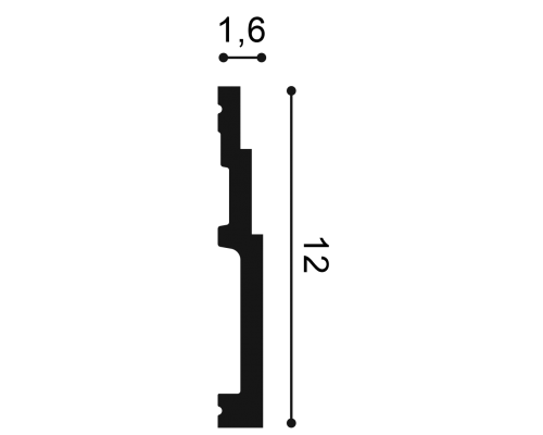 Плинтусы SX180F HIGH LINE