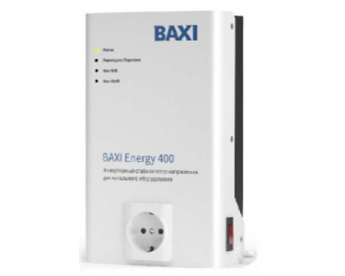 Принадлежности для котлов Стабилизатор инверторный BAXI Energy 400 ST40001 Принадлежности для котлов Стабилизатор инверторный BAXI Energy 400 ST40001