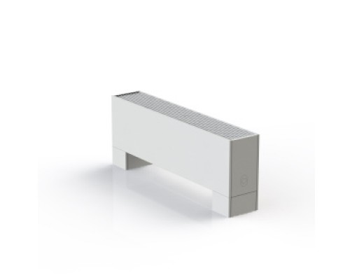 Конвекторы медно-алюминиевые напольные Конвектор напольный Gekon Level U/FMC, H28 L140 W18, цвет RAL9016 GLUF0.02814018/FMC/RAL9016