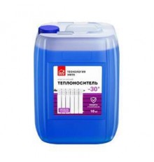 Теплоносители из этиленгликоля Теплоноситель ТЕХНОЛОГИЯ УЮТА -30°С, 10 кг. синий TA 602230