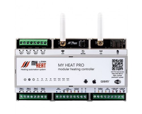 Термостат ЭВАН MYHEAT PRO (6284) Термостат ЭВАН MYHEAT PRO (6284)