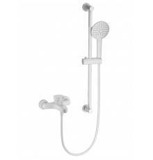 Смеситель для ванны с душем Wonzon   Woghand WW-C2501-MW, матовый белый