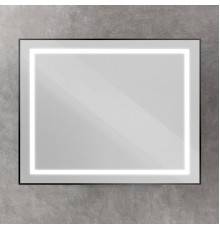 Зеркало BelBagno Kraft, 100x80, с подсветкой, черное