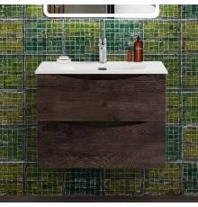 Тумба под раковину BelBagno Marino-cer-n 70 подвесная, rovere nature grigio