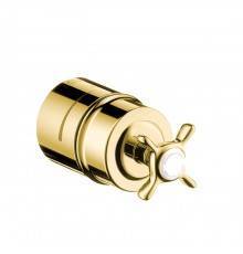 Axor Montreux Fixfit Stop шланговое подсоединение, frac12;, цвет: полированное золото. 16882990