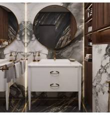 Мебель для ванной комнаты STWORKI Luna 100 white