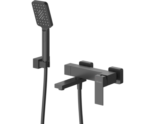 Смеситель для ванны с душем Cezares Slider SLIDER-VD-NOP черный